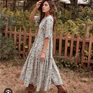 Christy Dawn Theo dress in aloe spray NWOT